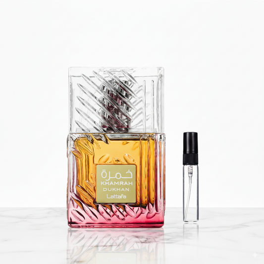 Lattafa Khamrah Durhan Decant - Prestige Decants