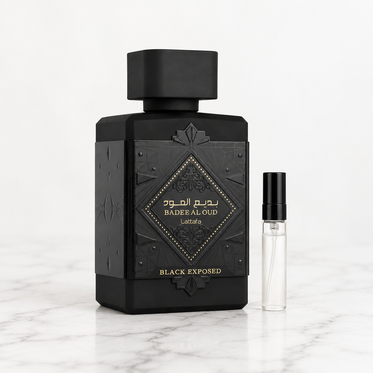 Badee Al Oud Black Exposed by Lattafa