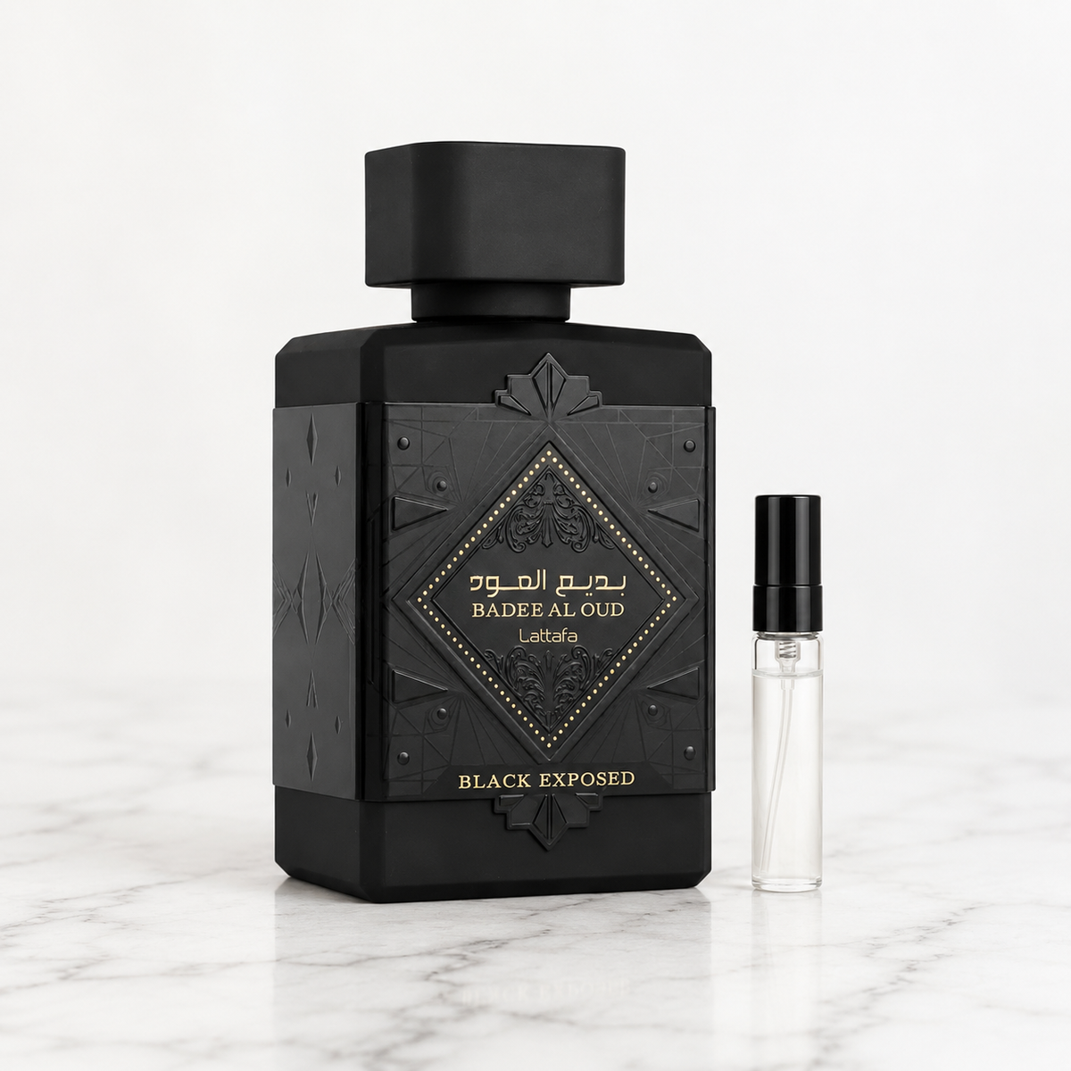 Badee Al Oud Black Exposed by Lattafa