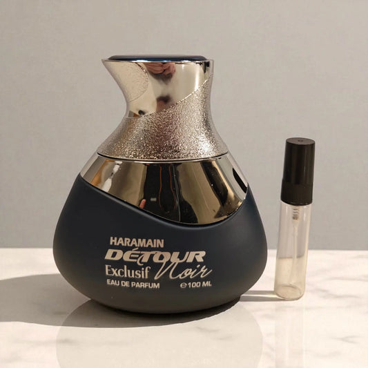 Al Haramain Detour Noir Exclusif Decant Al Haramain